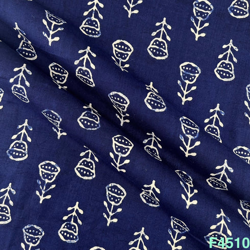 Printed Rayon Cotton Fabric- F4510